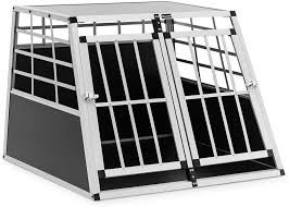 Trapetsformad Aluminium Hundbur XXL - Wiesenfield WIE-TB1
