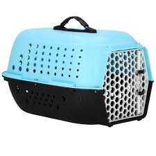 SPRINGOS Hårt Skal Transportbur för Hund och Katt 48x28x33 cm