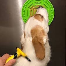 Hundbad Slickmatta med Kraftfull Sugning