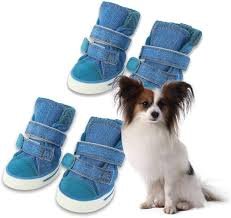 TTCI-RR Andningsbara Hundskor i Denim