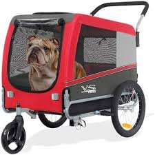Tiggo Veelar Pets 2-i-1 Hundcykelsläp & Jogger Stor 35kg