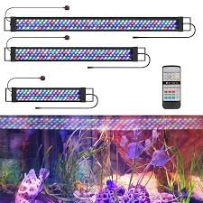 Cecaylie 120 cm LED-akvariebelysning 45W med 5 DIY-alternativ