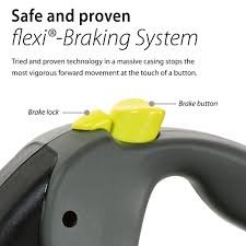 Flexi Koppel Svart 10m - Perfekt för Hundpromenader
