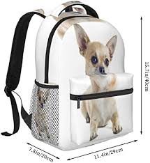 Klassisk Vattentålig Chihuahua Ryggsäck