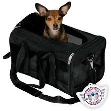 Sherpa Original Deluxe Resebur för Hund och Katt - Svart