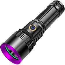 30W 365nm Uppladdningsbar UV-ficklampa