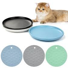 Dorakitten Keramiska Kattskålar 3-pack - Stressfri Måltidsupplevelse