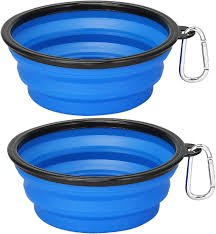 Kytely Extra Stora Hopfällbara Hundskålar 2-Pack