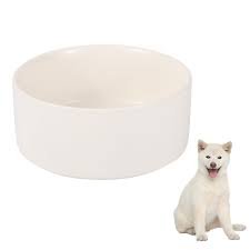 Keramisk Hundskål för Måltider – Porslin & Tung Design