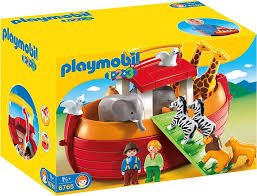 PLAYMOBIL 1.2.3 Noaks Ark - Medtagbar Leksak