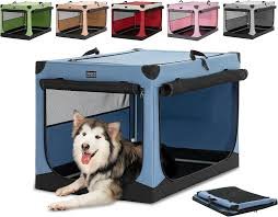 Petsfit Vikbar Hundbur - Säker Transport för Stora och Små Hundar