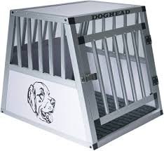 Doghead Aluminium Hundbur 50x60x50 Comfort
